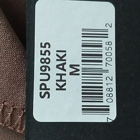 Ellie & Kate Brown Skirt Faux Leather Stretchy Size Medium - Picture 2 of 12